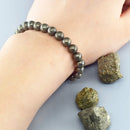 Bracelet pyrite