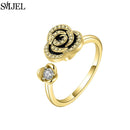 Bague marguerite argent