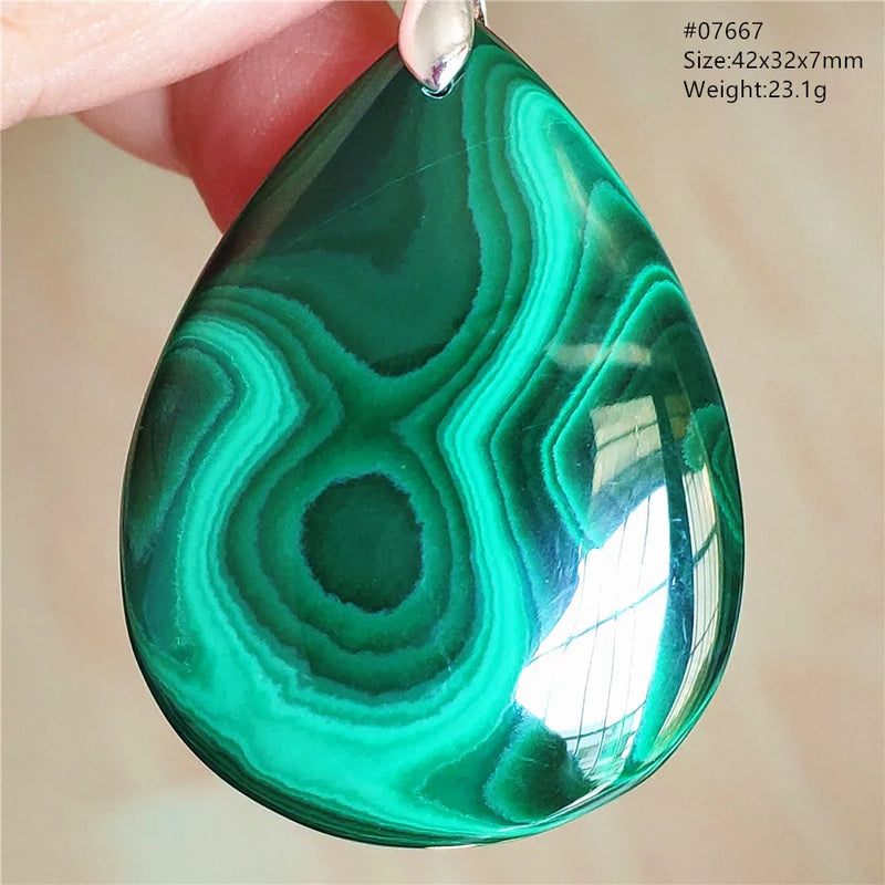 Malachite pendentif