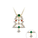 Collier cloche de noel