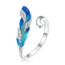 Bague plume