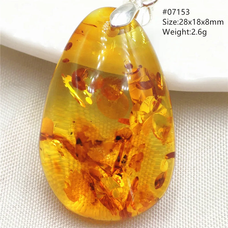 Pendentif ambre