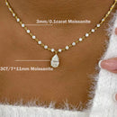Collier en Moissanite femme