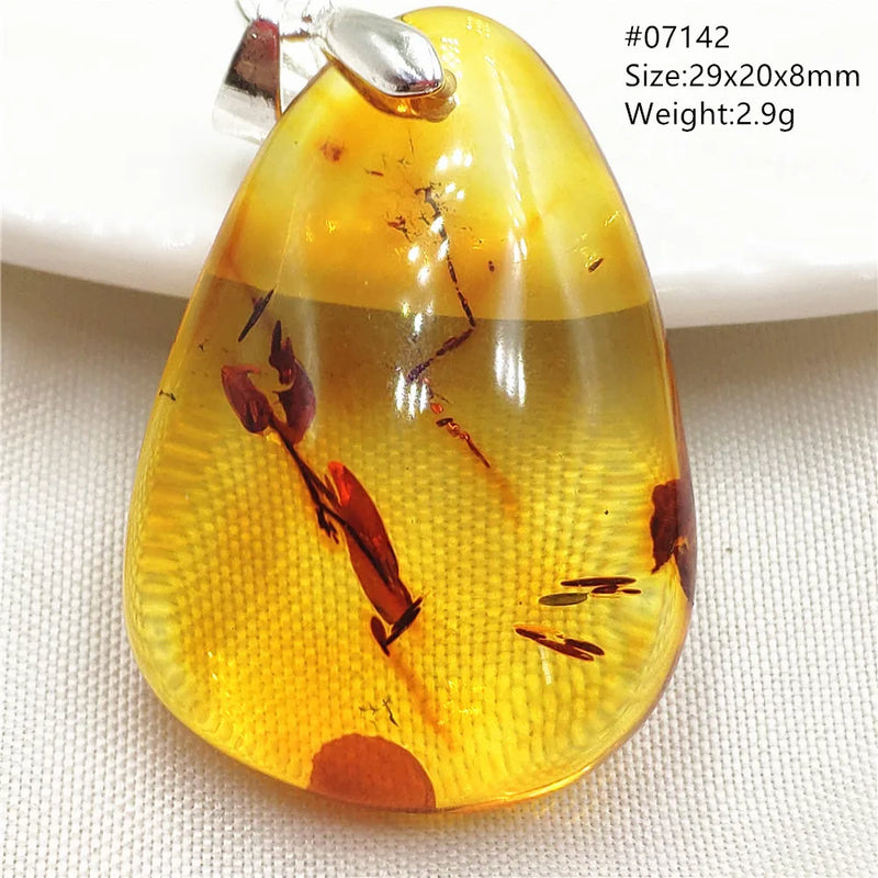 Pendentif ambre