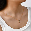 Collier cloche de noel