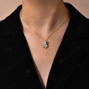 Collier moissanite