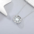 Pendentif larimar en argent 925