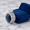 Bague triple anneaux
