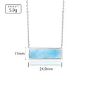 Larimar bijoux pendentif