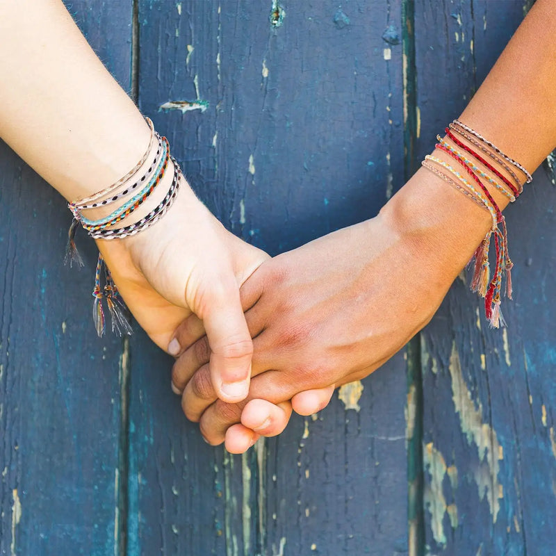 Bracelet en tissu femme