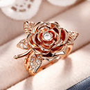 Bague femme rose