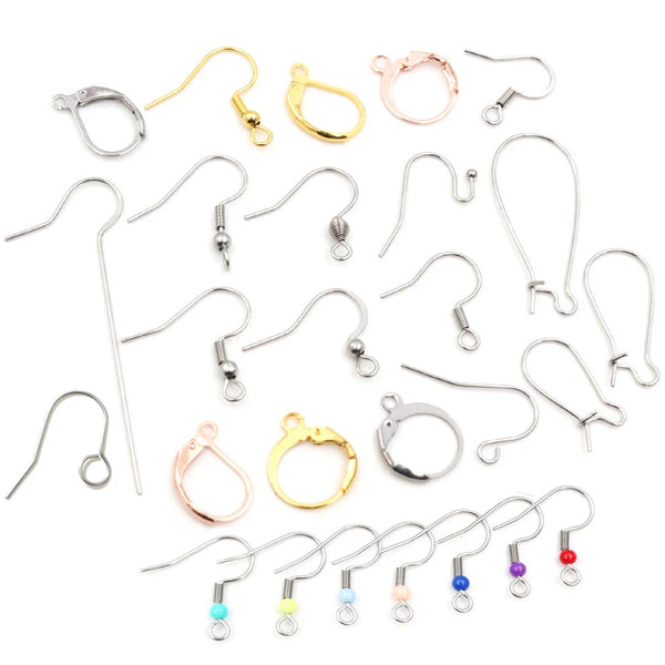 Kit boucles d oreilles acier inoxydable