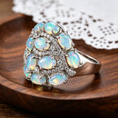 Bague opale contemporaine
