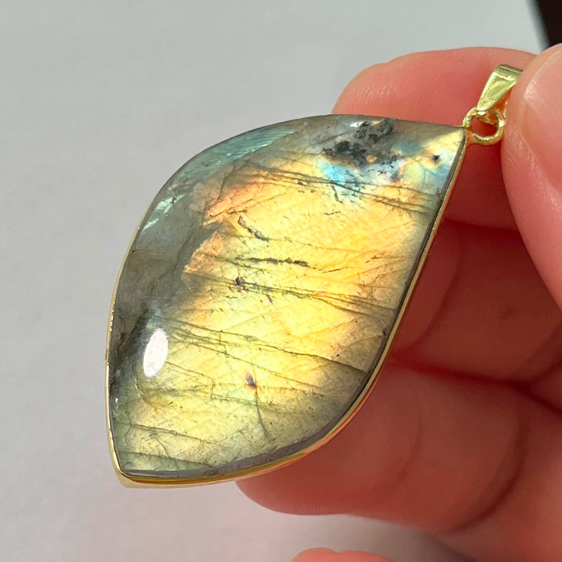 Labradorite pendentif