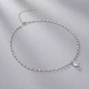 Collier en Moissanite femme