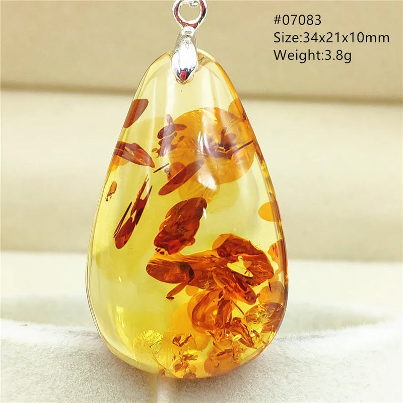 Pendentif ambre