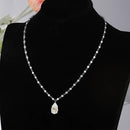 Collier en Moissanite femme