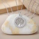 Arbre de vie pendentif argent