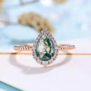 Bague fiancaille quartz 925 Sterling - Ma Passion - Fabrication de bijoux