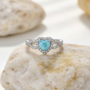 Bague larimar argent