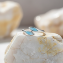 Bague larimar femme