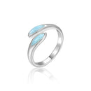 Bague larimar femme - Ma Passion - Fabrication de bijoux