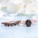 Bague noir femme - Ma Passion - Fabrication de bijoux