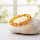 Bracelet ambre homme