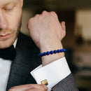 Bracelet amethyste homme - Ma Passion - Fabrication de bijoux