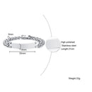 Bracelet avec prenom homme - Ma Passion - Fabrication de bijoux