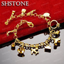 Bracelet breloques à composer - Ma Passion - Fabrication de bijoux