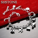 Bracelet breloques à composer - Ma Passion - Fabrication de bijoux