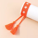 Bracelet brodé - Ma Passion - Fabrication de bijoux