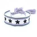 Bracelet brodé - Ma Passion - Fabrication de bijoux