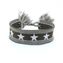 Bracelet brodé - Ma Passion - Fabrication de bijoux