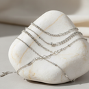 Bracelet chaine argent