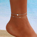 Bracelet cheville coquillage - Ma Passion - Fabrication de bijoux