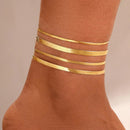 Bracelet cheville coquillage - Ma Passion - Fabrication de bijoux