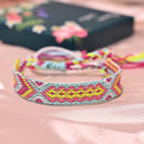 Bracelet coton - Ma Passion - Fabrication de bijoux