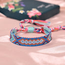 Bracelet coton - Ma Passion - Fabrication de bijoux