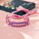 Bracelet coton - Ma Passion - Fabrication de bijoux