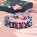 Bracelet coton - Ma Passion - Fabrication de bijoux