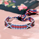 Bracelet coton - Ma Passion - Fabrication de bijoux