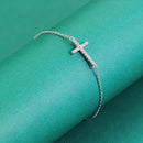 Bracelet croix en argent - Ma Passion - Fabrication de bijoux