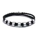 Bracelet cuir personnalisé - Ma Passion - Fabrication de bijoux