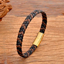 Bracelet cuir tressé - Ma Passion - Fabrication de bijoux