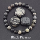 Bracelet en agate - Ma Passion - Fabrication de bijoux