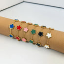 Bracelet en fleurs - Ma Passion - Fabrication de bijoux