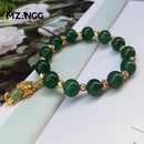 Bracelet en jade vert - Ma Passion - Fabrication de bijoux