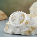 Bracelet en perle blanche